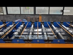 Panel Atap Lembaran Logam Mesin Roll Forming IBR Dengan Kecepatan 8-25m / mnt