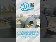 25T PLC Control Metal Slitting Line untuk Pemotongan Lembar Coil