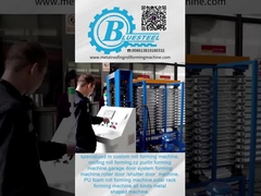 Mesin Crimping Lembar atap bergelombang baja hidrolik, Mesin Membentuk Roll Metal Roofing