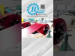 0.3-0.8mm Ketebalan Steel Roll Forming Machine dengan 380V/50HZ/3Phase Tegangan