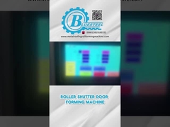 Otomatis 10 - 20m / Min Roller Shutter Mesin Pintu Dengan Sensor Photoelectric