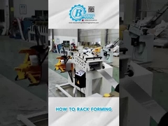 Struktur pemasangan panel surya Mesin pembentuk gulung C41