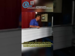 Voltage 380V/50Hz/3Phase Standing Seam Roll Forming Machine dengan Toleransi Pemotongan ±2mm