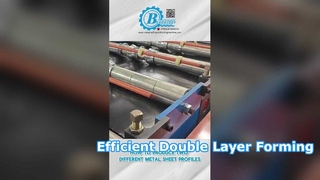 Mesin Roll Forming Lapisan Ganda