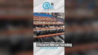 Mesin Roll Forming Lapisan Ganda BLUESTEEL (atas)
