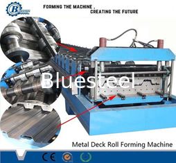 Metal konstruksi baja Lantai Decking Roll Forming Machine Untuk Pasar Afrika