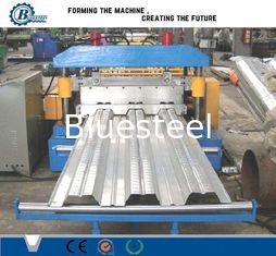 380V / 50Hz / 3Phase Deck Forming Machine 0.3-0.8mm Tebal 8.5T Berat
