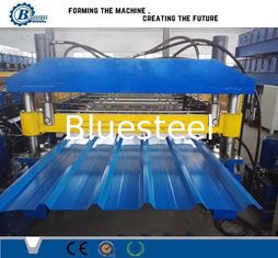 8-30m/min PLC Control Steel Roll Forming Machine untuk atap logam