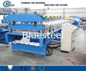 20-25m/min Mesin Membentuk Lembar IBR 17-25 Stasiun Roller Produksi Cepat