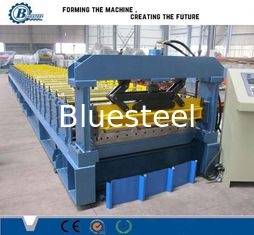 5T Berat Panel Atap Roll Forming Mesin untuk Produksi PLC Control System