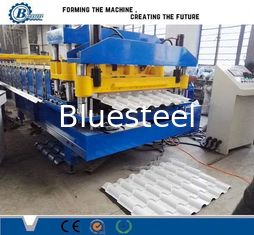 6m*1.5m*1.5m Mesin Membentuk Roll Tile dengan Sistem Pemotongan Hidraulik dan Listrik