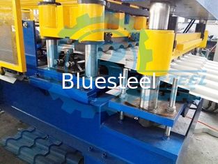 Tile Roll Forming Machine 5-10m/min Peralatan Industri Produktivitas Tinggi