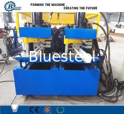 Otomatis Steel Stud And Track Roll Forming Machine Dengan Sistem Pemotongan Hidraulik