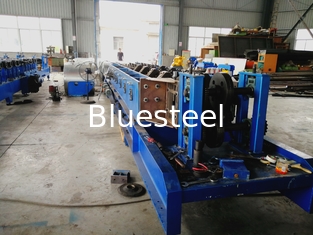 18-20 Stasiun C Purlin Forming Machine dengan Bahan Rol Baja 45 #