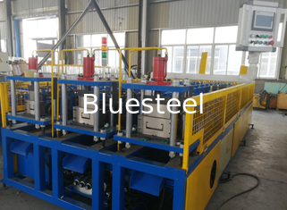 15-20m/min Kecepatan Z Purlin Mesin Plc Sistem Kontrol 7.5kw