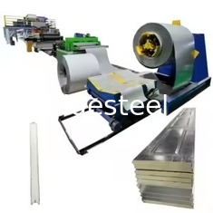 Industri Omron Encoder Roller Shutter Door Roll Forming Machine Meningkatkan Keamanan Dan Operasi