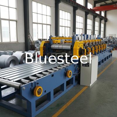380V/50HZ/3Phase Metal Roofing Roll Forming Machine dengan ketebalan 0,3-0,8mm dan 18-20 Stasiun Roller untuk atap industri