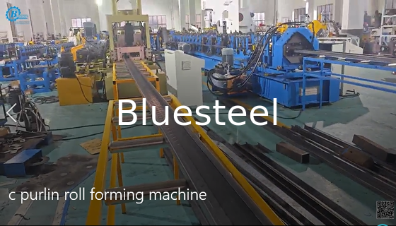 Mesin roll forming C/Z purlin. Mesin saluran c z
