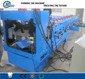 Chain Drive Ridge Cap Roll Forming Machine 380V/50Hz/3Phase 14-22 Stasiun