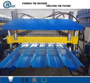 8-30m/min PLC Control Steel Roll Forming Machine untuk atap logam