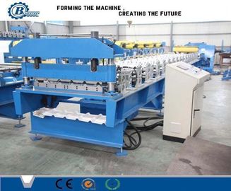 20-25m/min Mesin Membentuk Lembar IBR 17-25 Stasiun Roller Produksi Cepat