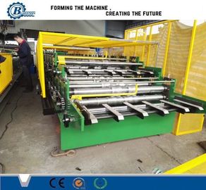 13-28 Stasiun Mesin Pembentuk Roll Lembar Ganda Bahan baku Lebar 1000mm