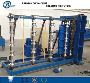 0.3-0.8mm Ketebalan Metal Roofing Roll Forming Machine 8-15m/min Kecepatan Forming ± 2mm Toleransi Pemotongan