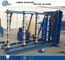 Atap Pipa Bending Logam Mesin Roll Forming / Roll Forming Equipment Kecepatan Adjustable