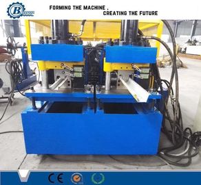 Otomatis Steel Stud And Track Roll Forming Machine Dengan Sistem Pemotongan Hidraulik