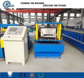 High Speed 8T Standing Seam Roll Forming Machine 45# Bahan Roller Baja