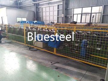 18-20 Stasiun C Purlin Forming Machine dengan Bahan Rol Baja 45 #