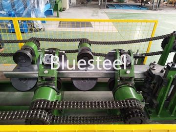 18-20 Stasiun C Purlin Forming Machine dengan Bahan Rol Baja 45 #