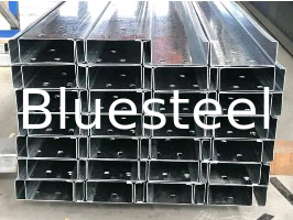 Tugas berat 7.5KW 18-20 Stasiun Purlin Rolling Machine 11 Ton Kapasitas