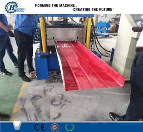 Max 15m/min Mesin Forming Fast Standing Seam Roll 7.5m*1.2m*1.5m Untuk Membentuk Panel Atap