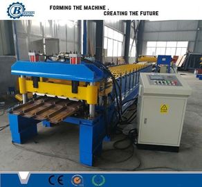 Speed Tile Roll Forming Machine dengan Sistem Pemotongan Hidraulik dan Diameter Roller 75mm
