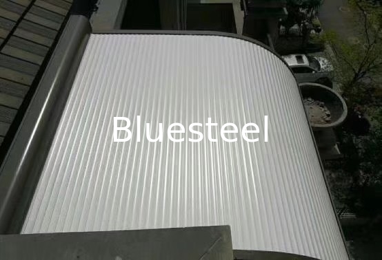 Mesin Pintu Roller Shutter Baja Aluminium 5.5KW untuk pemasangan mudah