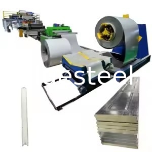 Industri Omron Encoder Roller Shutter Door Roll Forming Machine Meningkatkan Keamanan Dan Operasi
