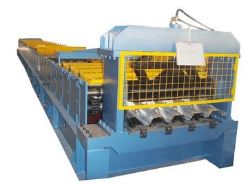380V / 50Hz / 3Phase Deck Forming Machine 0.3-0.8mm Tebal 8.5T Berat