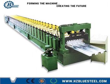 380V / 50Hz / 3Phase Deck Forming Machine 0.3-0.8mm Tebal 8.5T Berat