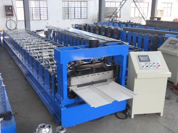 High Speed 8T Standing Seam Roll Forming Machine 45# Bahan Roller Baja