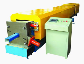 45 Baja Material Down Pipe Forming Machine Didorong oleh 7.5kw Motor Utama