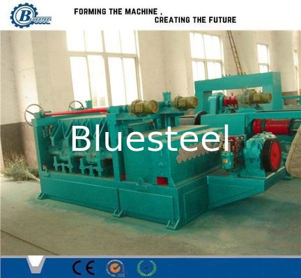 Otomatis Logam menggorok Line, Baja Coil menggorok Baris Machine Dengan recoiler
