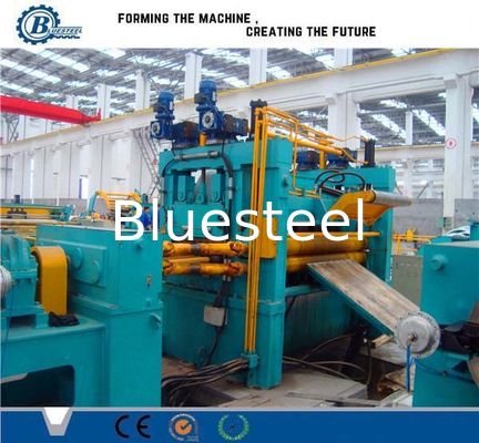 0,3 -1.2mm Roll / Coil / Sheet Logam Mesin menggorok Line Dengan 4kW Hydraulic Power Station