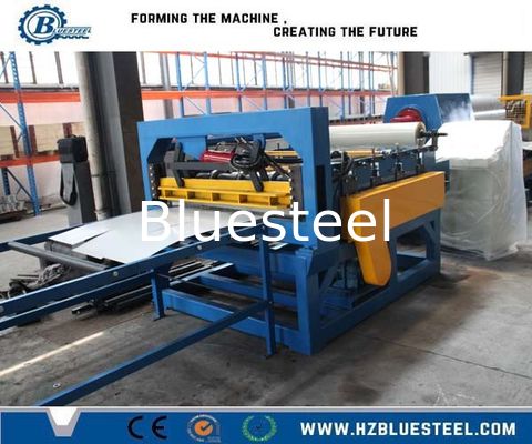 Galvznized Roof Panel Logam menggorok Baris Untuk Cold - Rolled Plates Logam